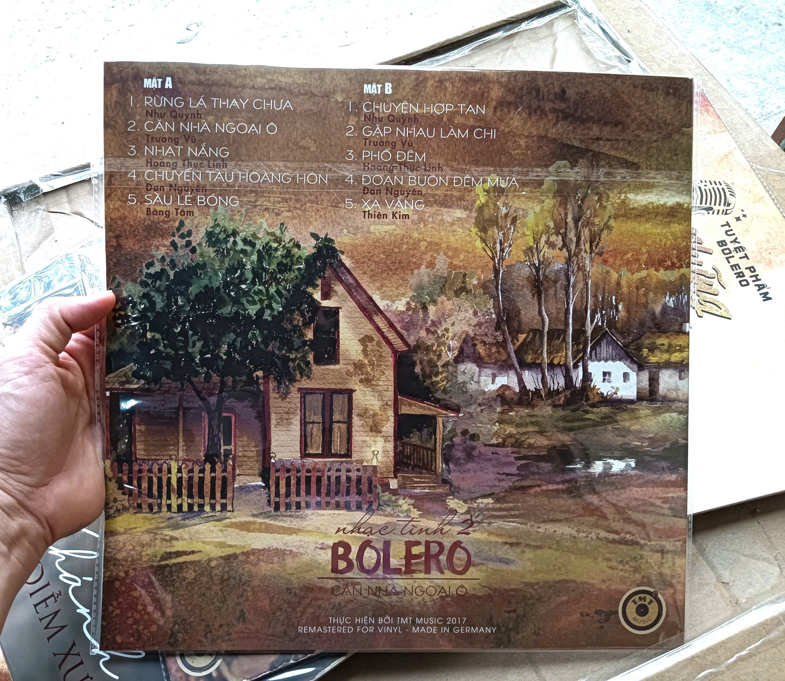 Đĩa than Nhạc Tình Bolero 2 – Căn Nhà Ngoại Ô