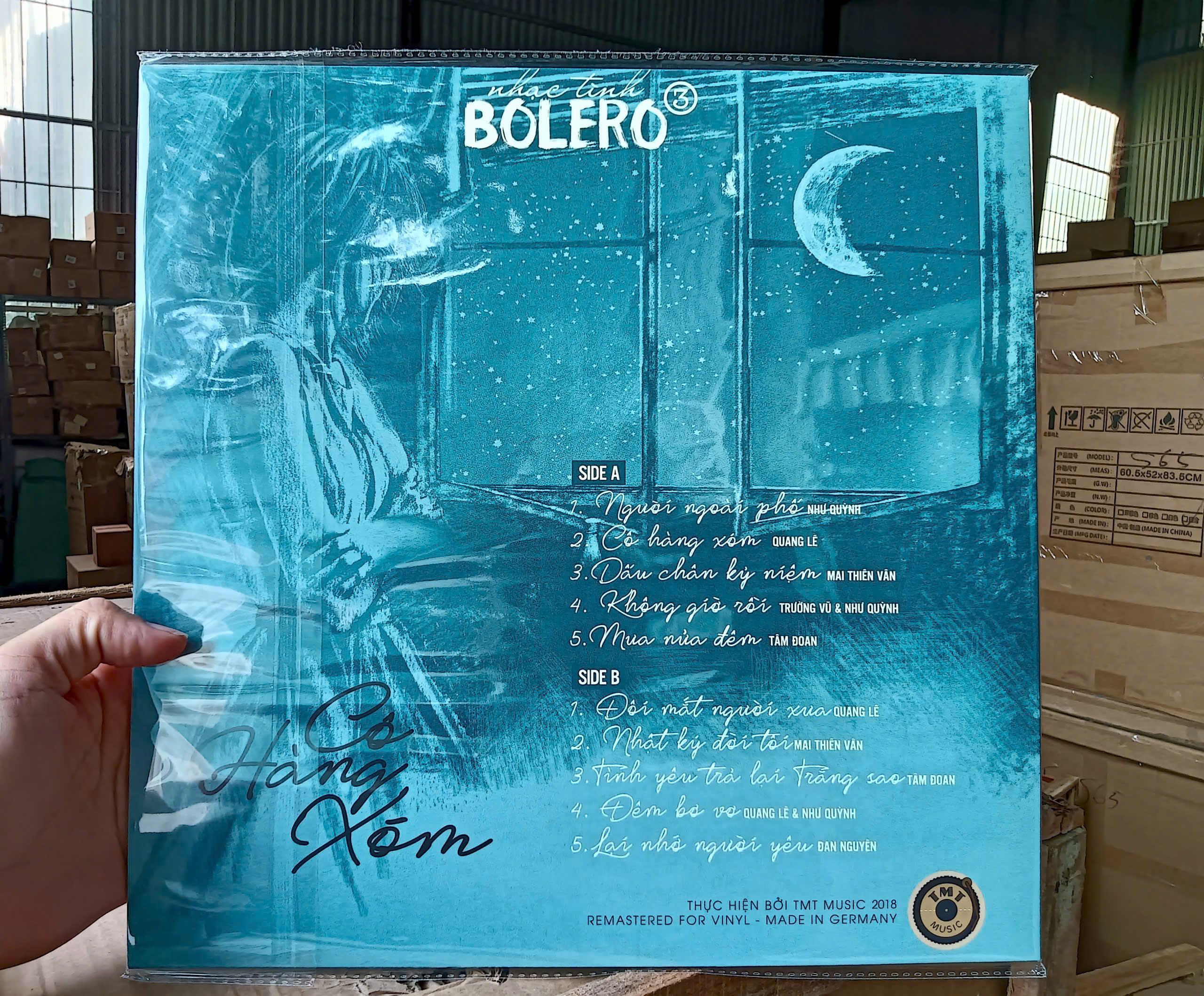 Đĩa than Nhạc Tình 3 – Bolero: Hàng Xóm
